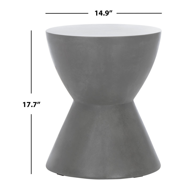 Daima End Table, Dark grey