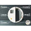 Huldar Glass Flat Wall Mirror