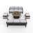 Areefa 8 - Person Patio Conversation Set with Cushions-53365429