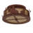 Foote Glass Flush Mount