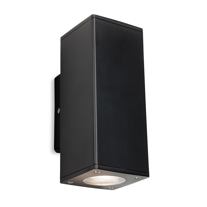 2 - Bulb 18.6 cm H Hardwired Outdoor Armed Sconce