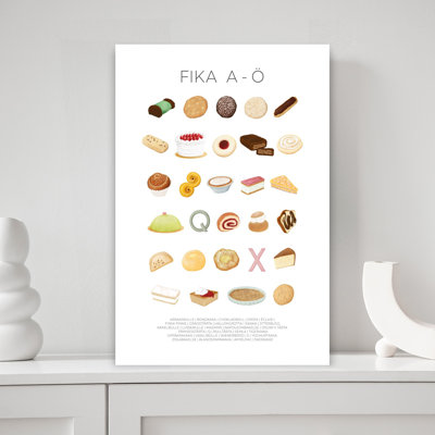 Sweet Fika Delights, art mural contemporain