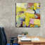  «Pearly Gates» par Allan Friedlander, art mural sur toile, 37 po x 37 po