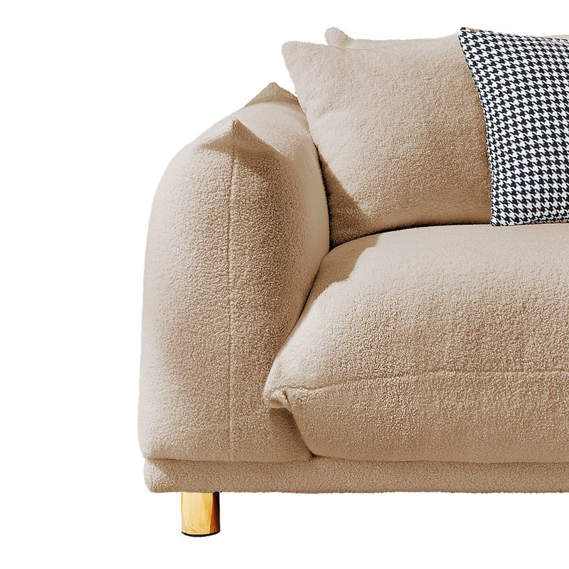 Canapé luxueux en velours Teddy