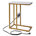 Plateau blanc / base or