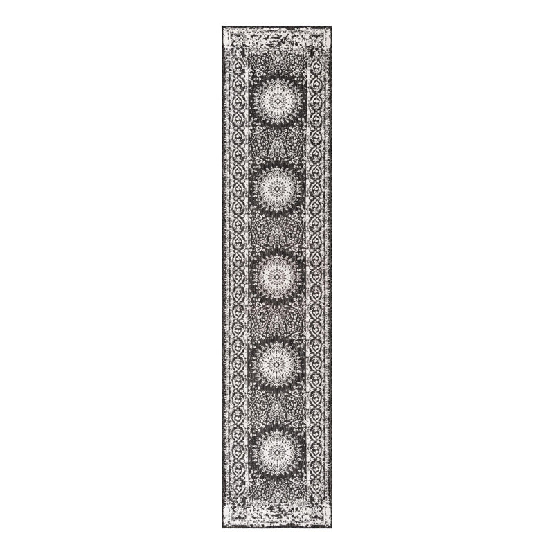 Tapis intérieur / extérieur Ornate Lamotte, Runner 2'7" x 12'