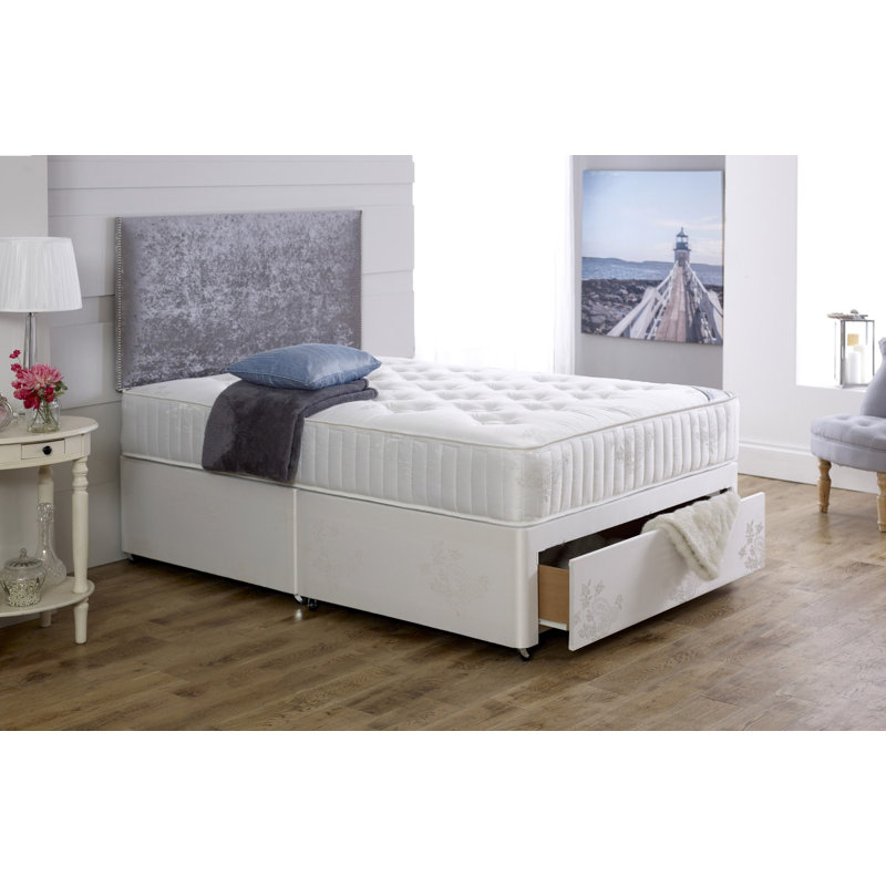 Tekoa Symple Stuff Open Coil Mattress, 186  x 136 x 26 cm