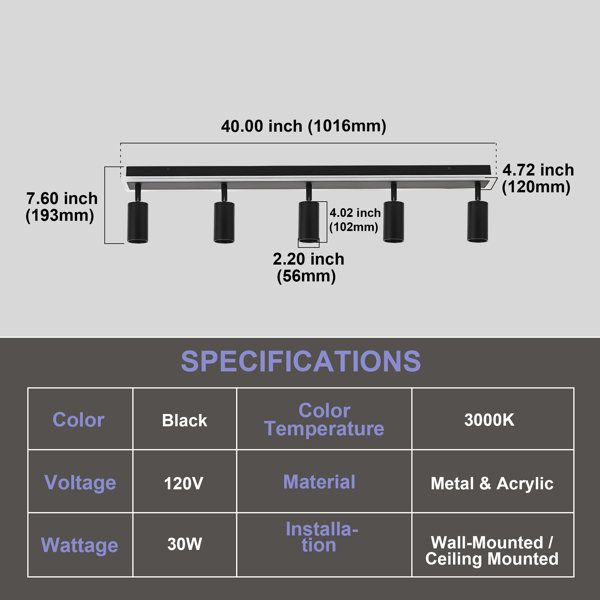 Dimensions du produit