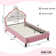 Torfred Princess Bed With LED Light