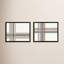 Untitled: Intersections, Set Of 2 Horizontal By Beth James - Framed Wall Art-90448138-90448240