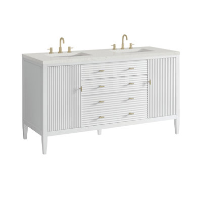 James Martin Vanities 485-V60D-BW-3LDL