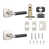 Satin Nickel/Black