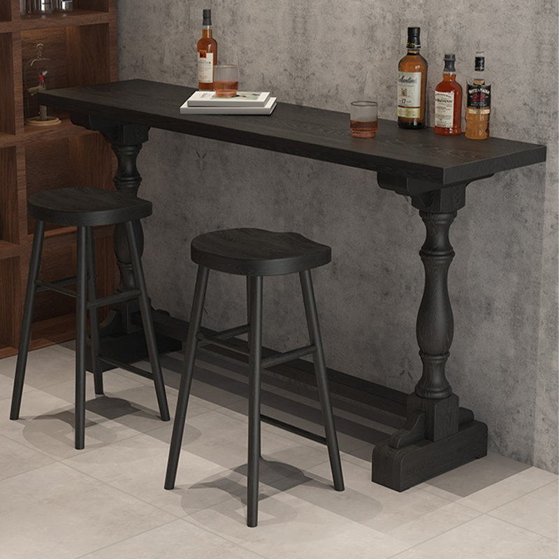Table de bar American, H 41,34 po x L 55,12 po x l 15,75 po