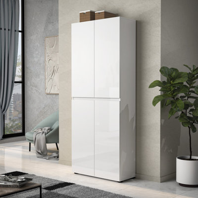 Sahad 30 Pair Shoe Storage Cabinet