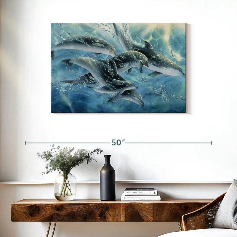Playful Passage, 24" H x 36" W