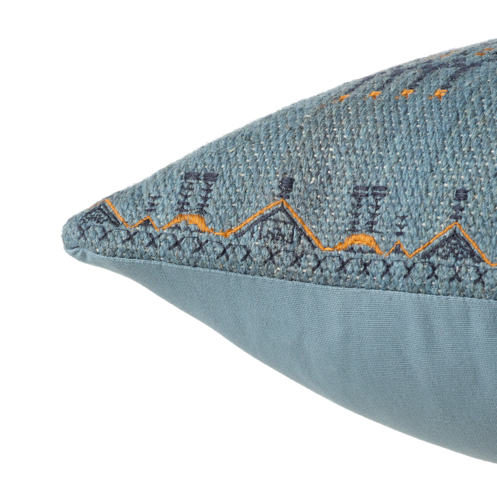 Waldeck 24" x 16" Wool Pillow Cover, Polyester