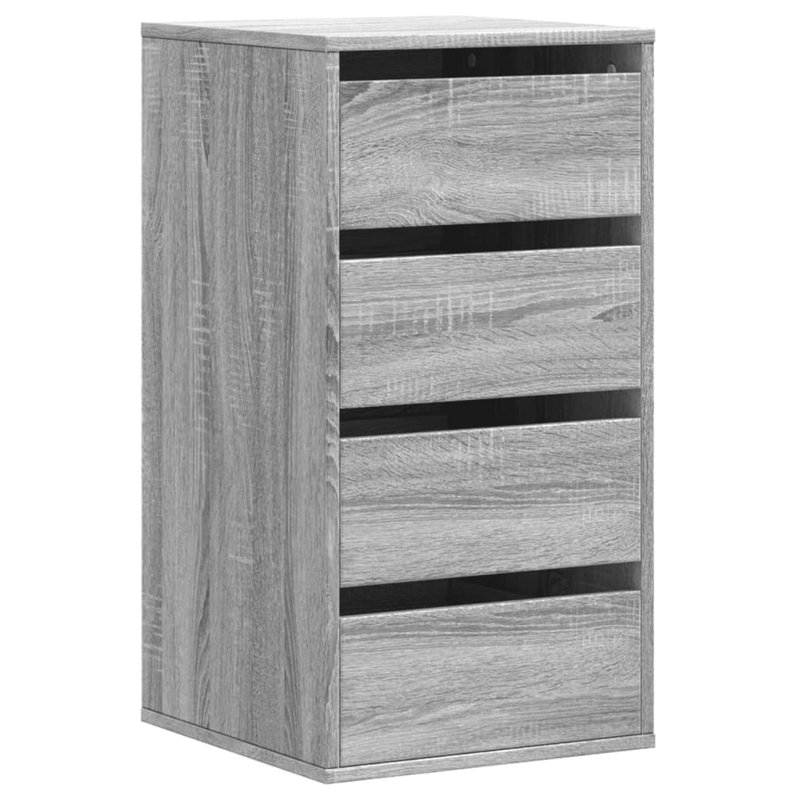 Staika Rectangle Accent Chest, 76cm H x 40cm W x 41cm D, Grey Sonoma
