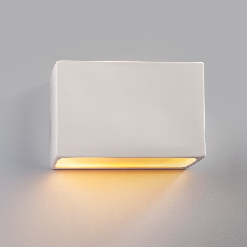 Plafonnier encastré d'extérieur 2 lumières Bergen Beach, Bisque, H 8 po x l 12 po x p 4 po