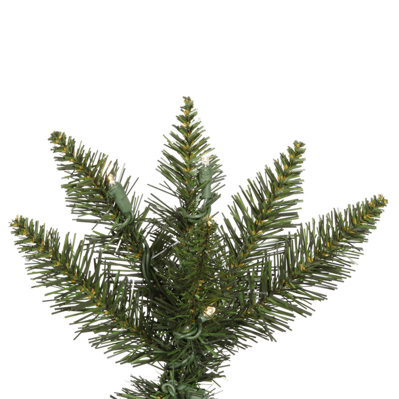 Durham Pole 8.5' H Lighted Artificial Pine Christmas Tree