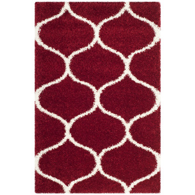 Darrold Hudson Shag Performance Geometric Rug