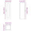 Vidaxl Kitchen Wall Cabinet With Shelf Sonoma Oak 50 X 31 X 100 Cm-121217879-121217873