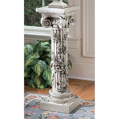 The Rose Garland Sculptural Pedestal