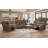 Borovnice Walnut Dual Power Recliner W Popout Cup Holders