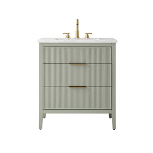 Bilroy 30'' Single Sink Bathroom Vanity 