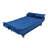 Stylish 3-Seat Sofa Bed, Blue Solid Color, 74.8 x 35.4 x 33.5 inches | Durable Pine Wood Frame, 100% Soho Fabric Upholstery, Plastic Legs 3.9 inches | Comfortable 28 DNS Foam, Perfect for Living Room & Guest Room-1915768175