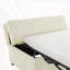 Lit simple avec repose-pieds pliant-275494448
