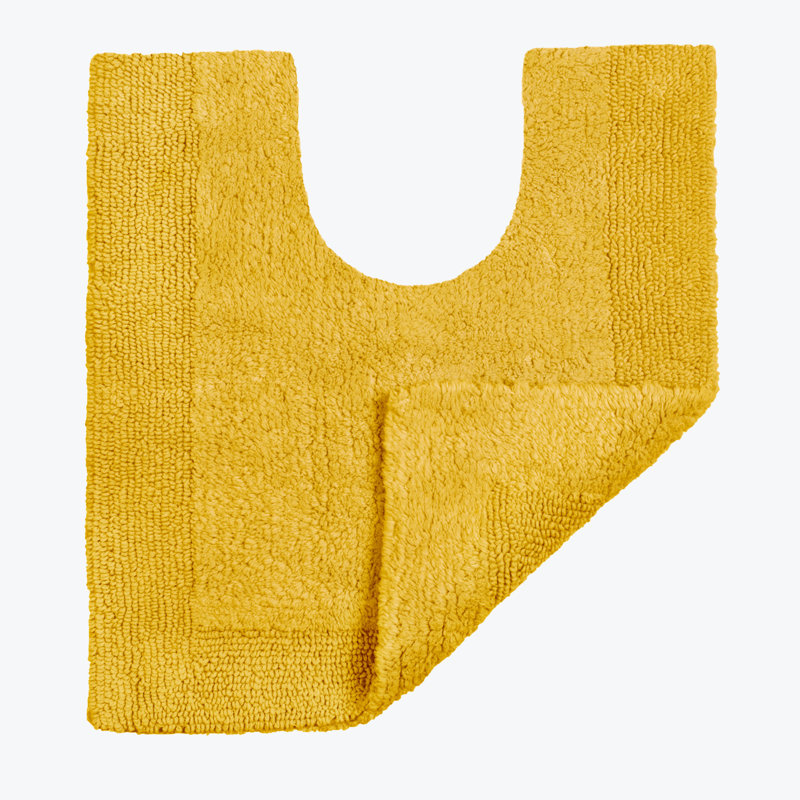 Fredrico Reversible Pedestal Mat, Mustard