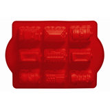 Assorted Train Shapes Silicone Cake Mould