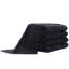 Ensemble de serviettes de bain 27 po x 54 po - noir, serviettes de bain - lot de 4