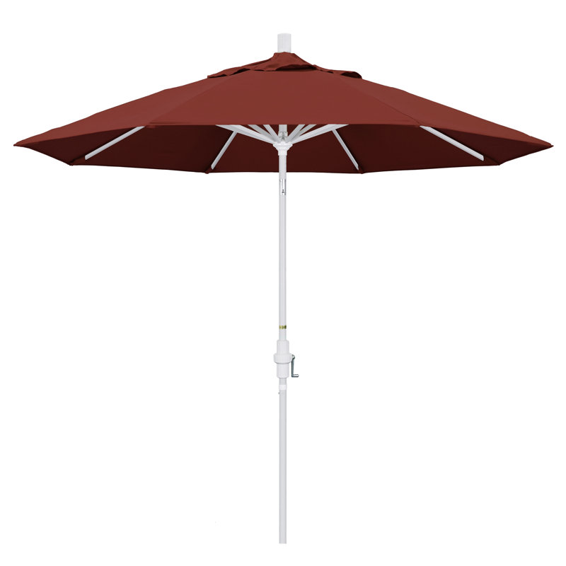 Parasol 9 'Market Sunbrella, Toile Toile Sunbrella® au henné