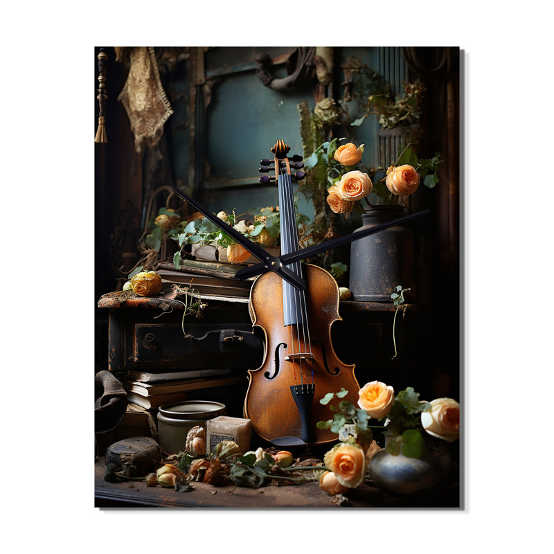 Jeremiyah - Entertainment Vintage Wall Clock, Très grand