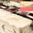 White Solid Wood Sintered Stone tabletop Sideboard