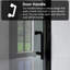 30 po X P 72 po Porte de douche semi-sans cadre H H-111081907