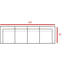 Canapé de patio extérieur entièrement assemblé Demarest-279934919