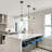 1 - Light Single Teardrop E26 Dimmable Adjustable Pendant Light-430096317