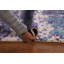 Tapis contemporain contemporain abstrait 10 x 13