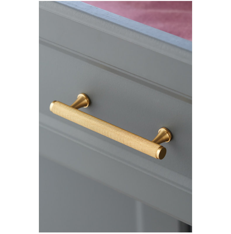 3 3/4" Center to Center Bar Pull, Gold, 3 3/4"