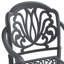 Mobilier de patio en fonte d'aluminium avec coussins-473387638