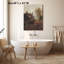 Old House Warm Tone Fall Landscape Theme, Unframed Wall Art, 36 X 24