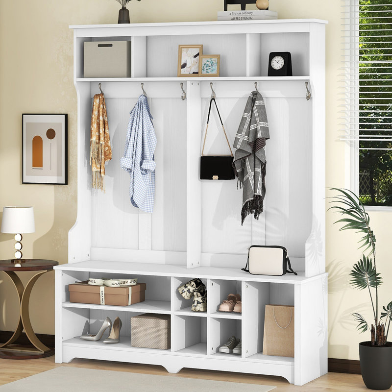 10 paires de rangement pour chaussures, Blanc