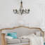 Lustre 8 lumières façon bougie Arness-755301260
