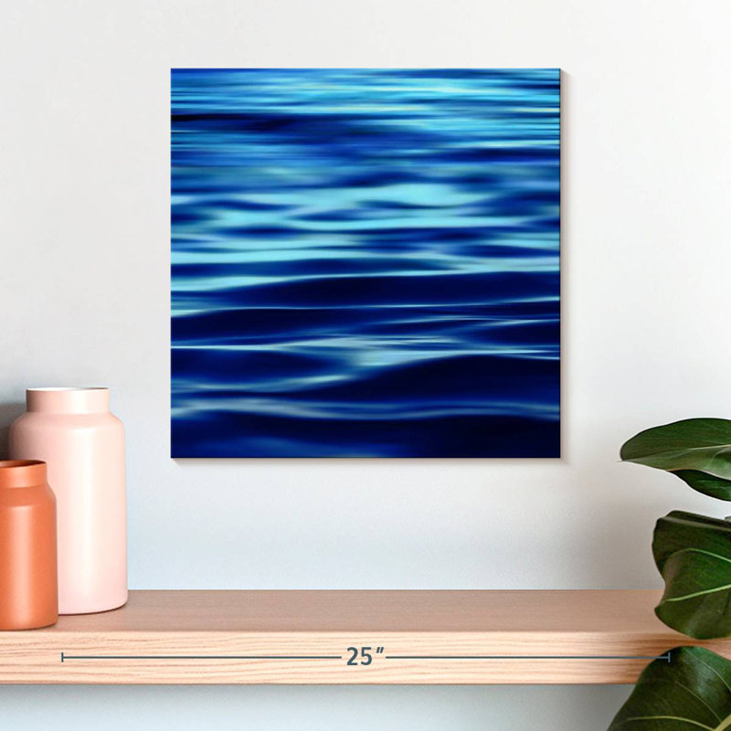 Gillard Vast bleu profond, H 16 po x l 16 po
