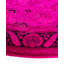 Overdyed Hand-Knotted Wool Modern-Contemporary Pink Area Rug 8' 1" x 8' 1"