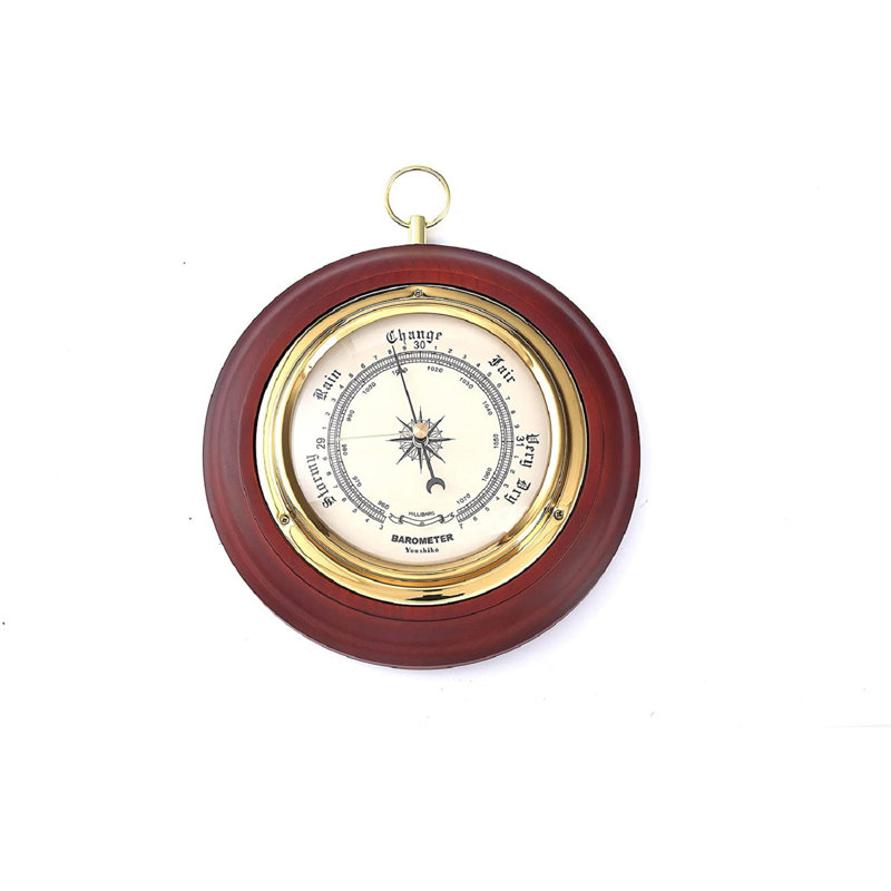 23cm Wireless Outdoor Barometer