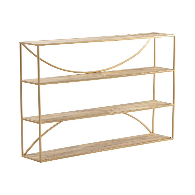 Alirra 52'' Solid Wood Top Console Table