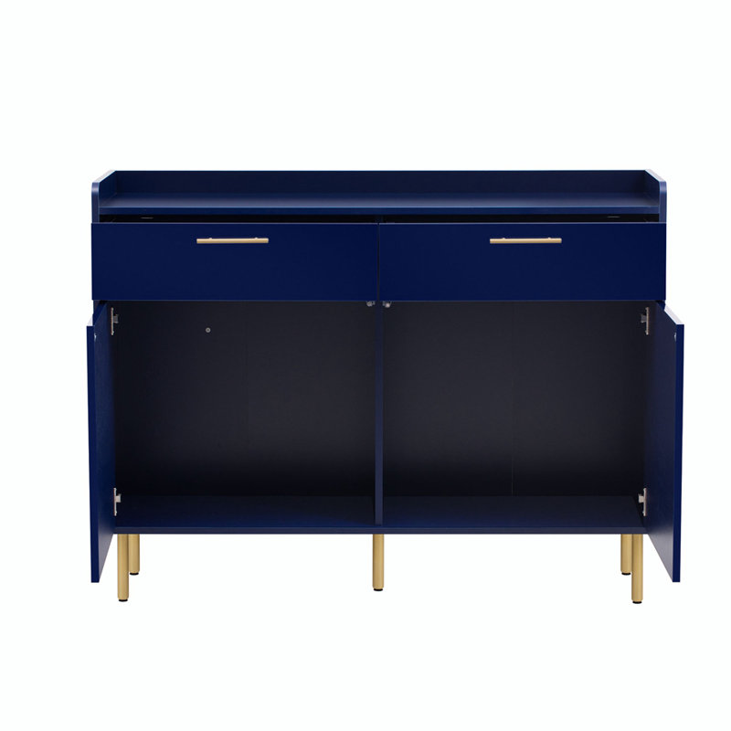 Armoire d'appoint Oder, Bleu marine
